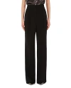 Max Mara Studio Lontra High Waist Trousers In Black