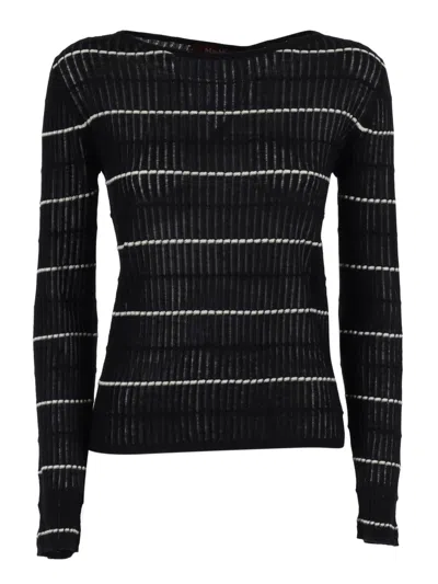 Max Mara Studio Maglia Canottiera 上衣 Pedone In Blu