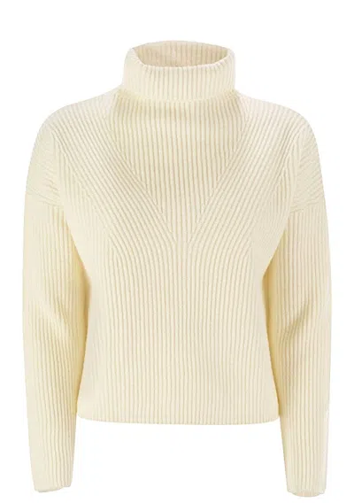 Max Mara Studio Maglia In White