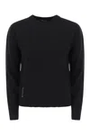 Max Mara Carhartt Wip Cerulean Blue Cotton S/s Hudson Pocket T-shirt In Black