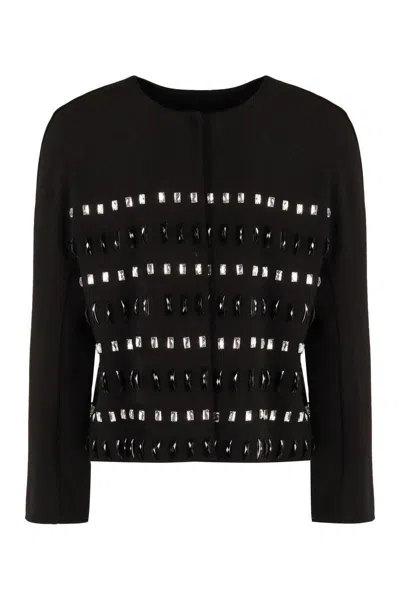 MAX MARA MAX MARA STUDIO MANTO CRÊPE DE CHINE JACKET