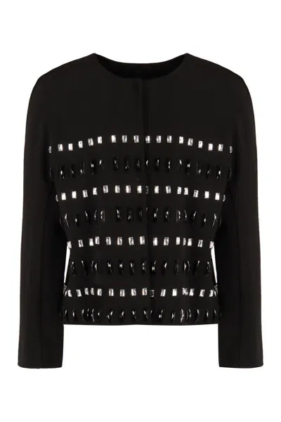 MAX MARA MAX MARA STUDIO MANTO CRÊPE DE CHINE JACKET