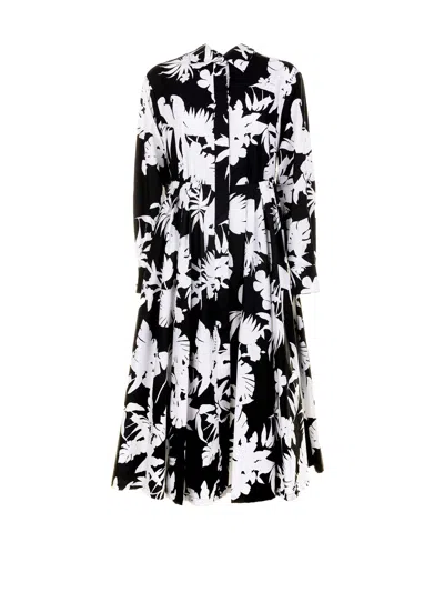 Max Mara Studio  Weekend Long Sleeve Patterned Dress