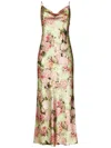 Max Mara Studio Midi Dress In Multi
