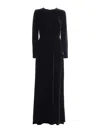 Max Mara Studio Midi Dress In Black
