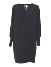 Max Mara Asti Black Dress In Black