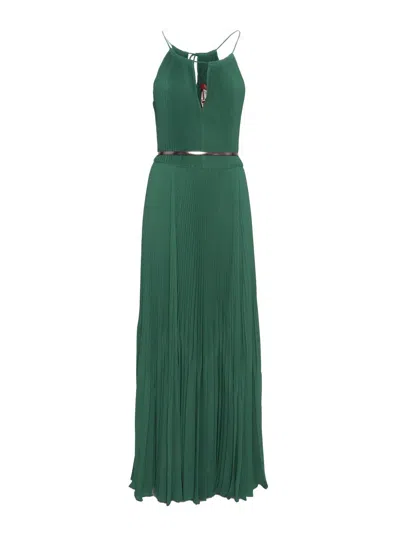 Max Mara Studio Midi Dress In Green