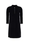 Max Mara Midnight Blue Viscose Blend Dress