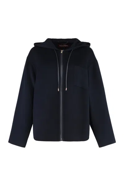 MAX MARA MAX MARA STUDIO MINA KNITTED HOODIE