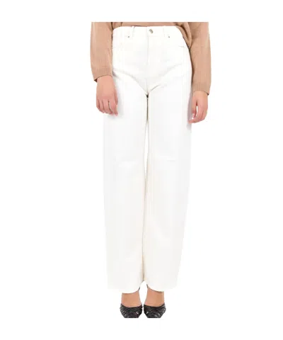 Max Mara Studio Mirna Jeans In White