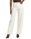 Max Mara Studio Mirna Wide Leg Jean In White