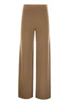 Max Mara Studio Moritz - Wool And Cashmere Trousers In Brown