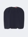 Max Mara Studio Msefieno Jacket Blue In Blue