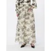 Max Mara Studio Msesabbia Skirt Black In Pattern