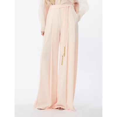 Max Mara Studio Msevalico Trouser Avena In Orange