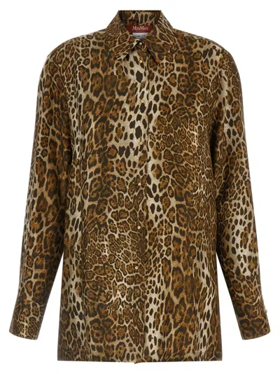 Max Mara Blouse In Brown