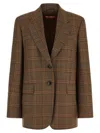 Max Mara 'mstalca' Blazer In Brown