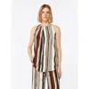 Max Mara Studio Mstancora Waistcoat Red In Gray