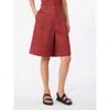 Max Mara Studio Mstcaravan Short Trouser Red In Red