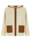 Max Mara Studio Mstcomica Coat In White