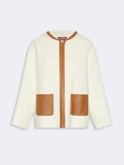 MAX MARA MAX MARA STUDIO MSTCOMICA SHORT COAT WHITE