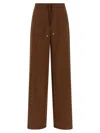 Max Mara Studio 'mstcortone' Pants In Brown