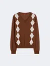 Max Mara Studio Mstdentice Top Chocolate In Brown