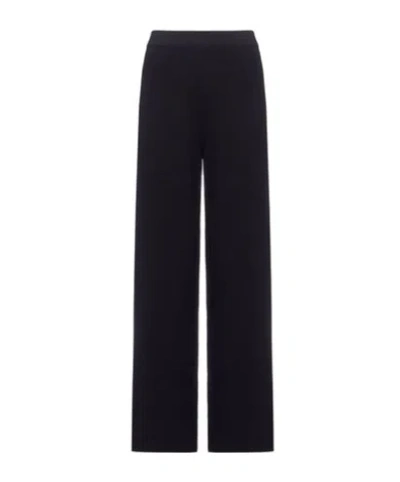 Max Mara Studio Mstfuretto Wide-leg Pants In Black