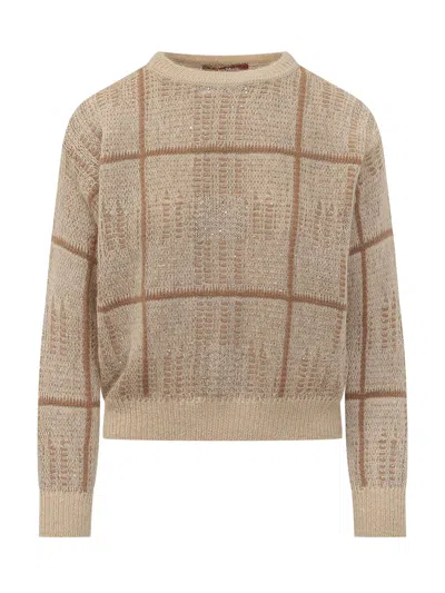 Max Mara Studio Mstgondola Sweater In Gray