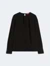 Max Mara Studio Mstkaki Jacket Black In Black