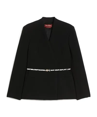 MAX MARA MAX MARA STUDIO QUINOA BELTED JACKET