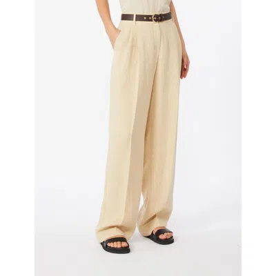 Max Mara Studio Mstsumero Trouser Arena In Neutral