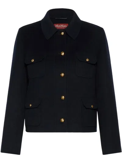 Max Mara Studio Mstvenere In Animal Print