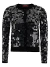 Max Mara Necton Cardigan In Black