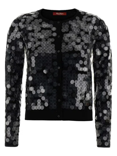 Max Mara Necton Cardigan In Black