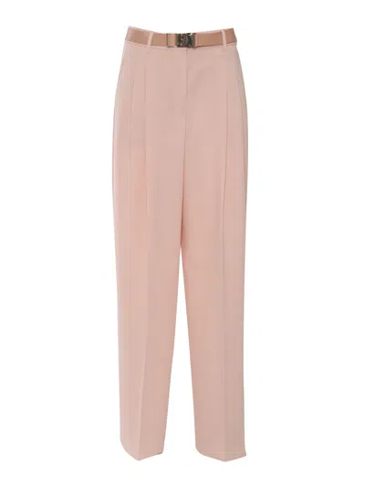 Max Mara Studio Neottia 长裤 In Red