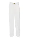 Max Mara Studio Neottia Long Trouser In White