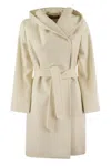 Max Mara Women's Newmang - Wool Coat With Hood