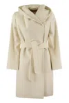Max Mara Long-sleeved Coat In Neutral
