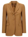 Max Mara Nice Blazer In Brown
