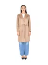 Max Mara Studio Nuevo Coat In Neutral