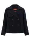 Max Mara Nupar Double-breasted Jacket In Blue