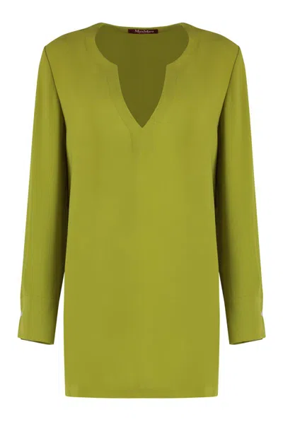 MAX MARA MAX MARA STUDIO OBOLI CRÊPE BLOUSE