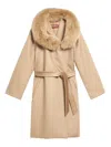 Max Mara Studio Outerwear In Brown