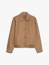 Max Mara Studio Outerwear In Brown