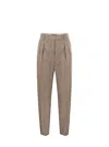 Max Mara Studio Pantalone In Beige