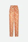 Max Mara Studio Pantalone Fantasia Multicolore In Multicolore