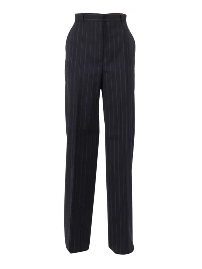 Max Mara Studio Pantalone Lungo Enfasi In Blue