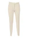 Max Mara Studio Pantalone Lungo Jerta In Neutral
