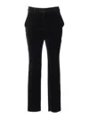 Max Mara Studio Pantalone Lungo Neutro In Black